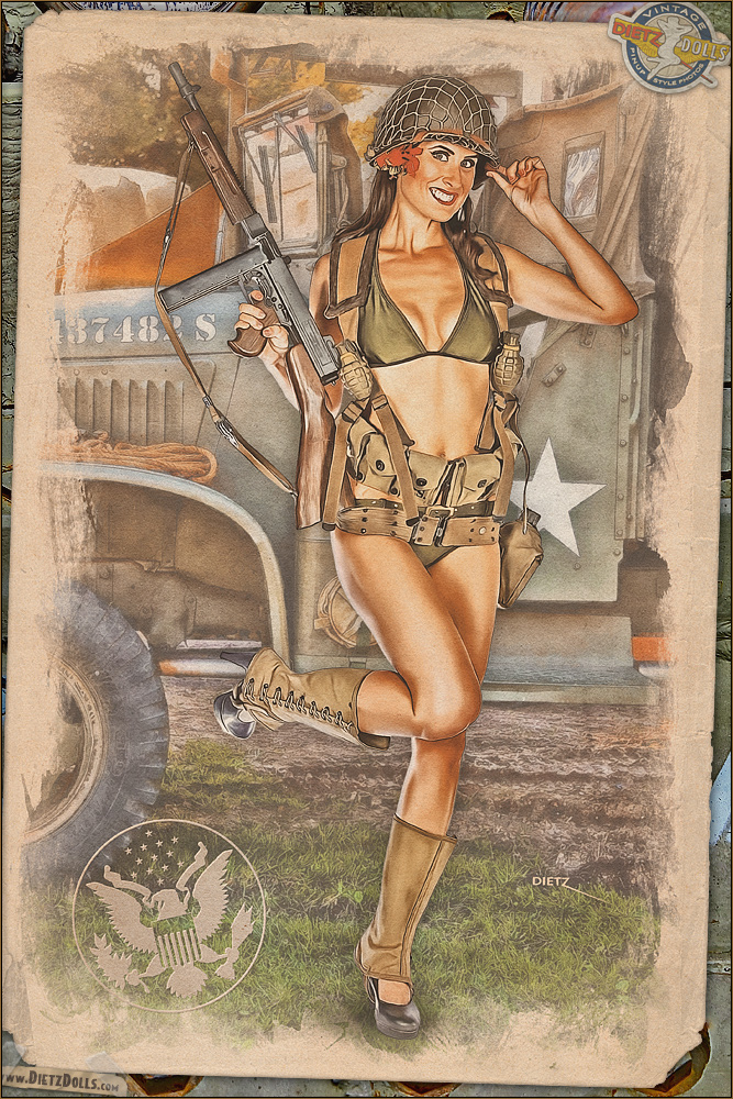 Ww2 And Coca Cola Posters Pinup Style Small Scale Military Headquarters