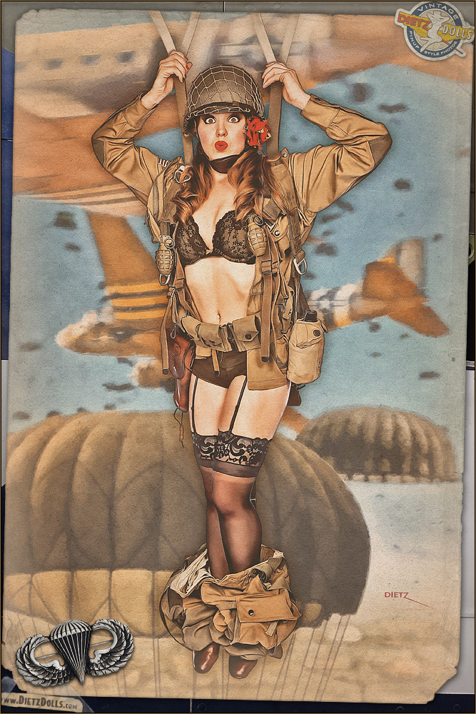 Ww2 And Coca Cola Posters Pinup Style Small Scale Military Headquarters