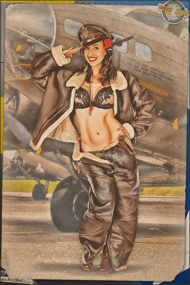 Ww2 And Coca Cola Posters Pinup Style Small Scale Military Headquarters